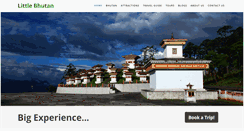 Desktop Screenshot of littlebhutan.com